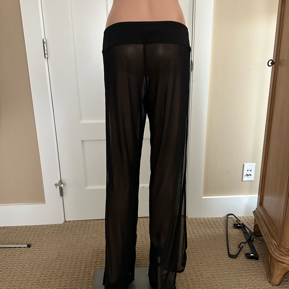 Patrice Catanzaro Les P’Tites Folies Herald Body Pants, Black Mesh, size L NWOT - Picture 2 of 4